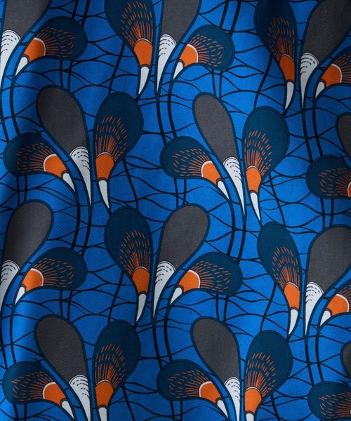 CIAOPANIC TYPY(チャオパニックティピー)の「アフリカンバティックアソート柄オープンカラーシャツ(シャツ/ブラウス・メンズ・オフホワイト/グリーン/ブルー・MEDIUM/LARGE)」の12枚目の写真