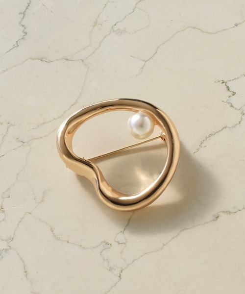 GOLDY（ゴールディ）の「サークル ポイント パール ブローチ（ブローチ/コサージュ・レディース・ゴールド/シルバー系その他/ゴールド系その他/シルバー・FREE）」の12枚目の写真