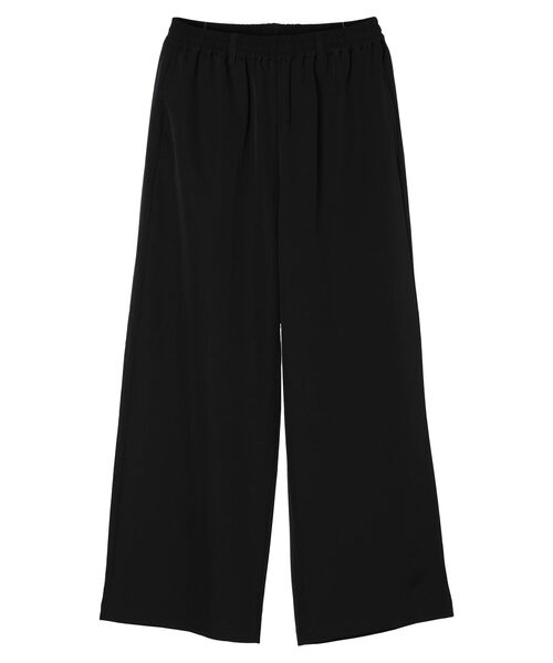 CRAFT STANDARD BOUTIQUE（クラフトスタンダードブティック）の「接触冷感/抗菌防臭/イージーケア　/ワイドパンツ（その他パンツ・レディース・ブラウン/アイボリー/ブラック/グレイッシュベージュ/ブルーグリーン・S/M/L/XL）」の20枚目の写真
