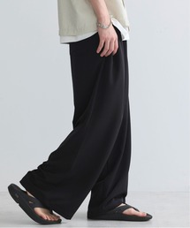 CRAFT STANDARD BOUTIQUE | 【機能素材】UVカット/接触冷感/抗菌防臭/イージーケア /ワイドパンツ(その他パンツ)