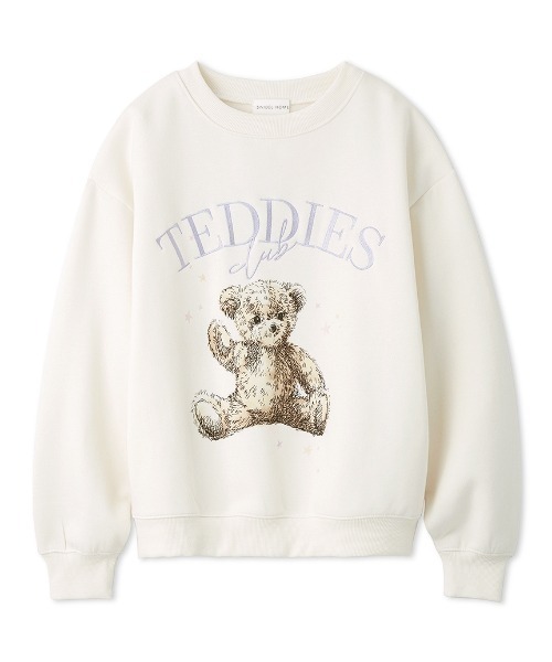 SNIDEL HOME ベアプリントスウェット SNIDEL HOME（スナイデルホーム）の「ベアプリントスウェット