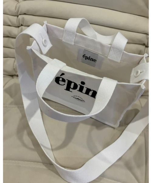 epine(エピヌ)の「epine bag mini(ショルダーバッグ・レディース・ブラック/ホワイト/ピンク・FREE)」の9枚目の写真