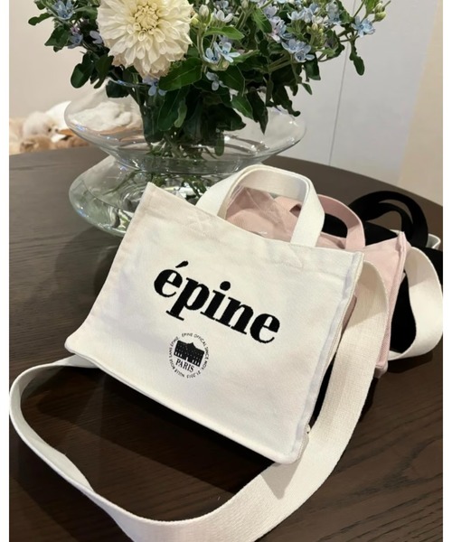 epine(エピヌ)の「epine bag mini(ショルダーバッグ・レディース・ブラック/ホワイト/ピンク・FREE)」の8枚目の写真