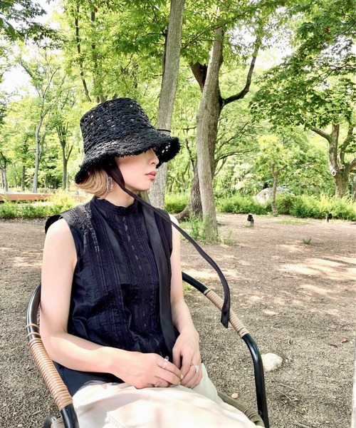 m*︎様 orient millinery 麦わら帽子　PALOMA【パロマ】 orient millinery 麦わら帽子 PALOMA【パロマ】 - メルカリ
