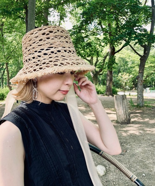 【⭐️】ORIENT MILLINERY PALOMA オーガンジー PALOMA / BLACK | ORIENT MILLINERY