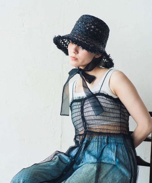 m*︎様 orient millinery 麦わら帽子　PALOMA【パロマ】 orient millinery 麦わら帽子 PALOMA【パロマ】 - メルカリ