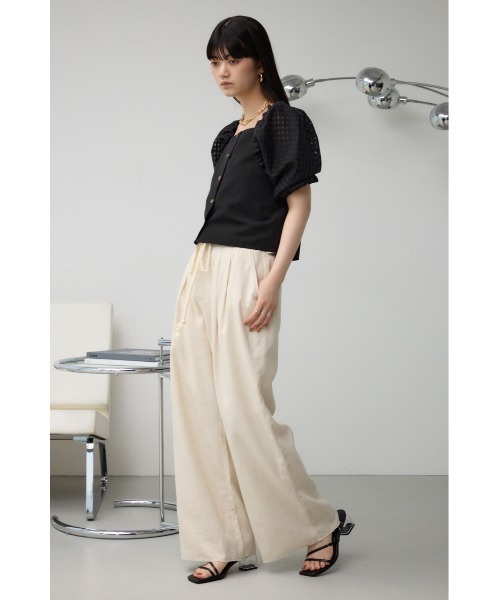 AZUL by moussy(アズールバイマウジー)の「クリアヒールナローストラップサンダル(サンダル・レディース・レッド/ブラック/アイボリー・LARGE/MEDIUM/SMALL)」の13枚目の写真