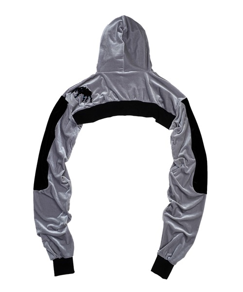 MILKBOY（ミルクボーイ）の「SPIDER SHORT ZIP-UP パーカー（パーカー・レディース・B/A・FREE）」の4枚目の写真