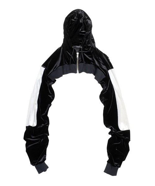 MILKBOY（ミルクボーイ）の「SPIDER SHORT ZIP-UP パーカー（パーカー・レディース・B/A・FREE）」の3枚目の写真
