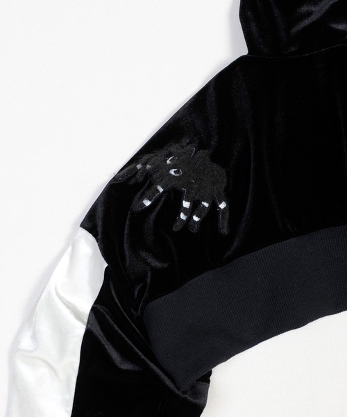 MILKBOY（ミルクボーイ）の「SPIDER SHORT ZIP-UP パーカー（パーカー・レディース・B/A・FREE）」の9枚目の写真