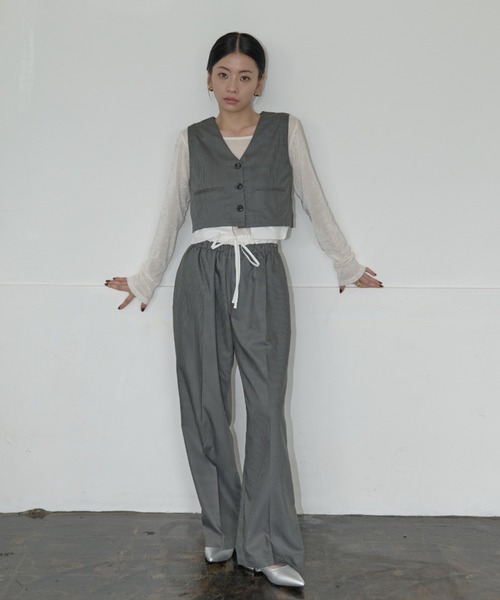 マチャット　クロップドベスト 2025年最新】machatt ベストの人気アイテム - メルカリ