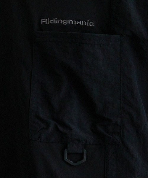 Ridingmania（ライディングマニア）の「【Ridingmania】異素材切り替えプルオーバー/オーバーTシャツ（Tシャツ/カットソー・メンズ・ブラック/グレー・FREE）」の19枚目の写真