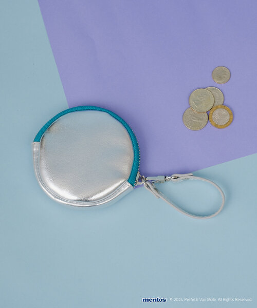 BIRTHDAY BAR(バースデイバー)の「【mentos メントス】メタリックレザーコインケース(財布・レディース・シルバー/シルバー系その他・0)」の3枚目の写真