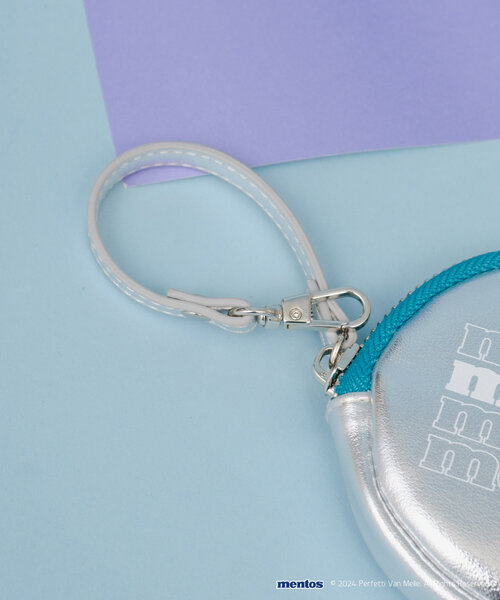 BIRTHDAY BAR(バースデイバー)の「【mentos メントス】メタリックレザーコインケース(財布・レディース・シルバー/シルバー系その他・0)」の9枚目の写真