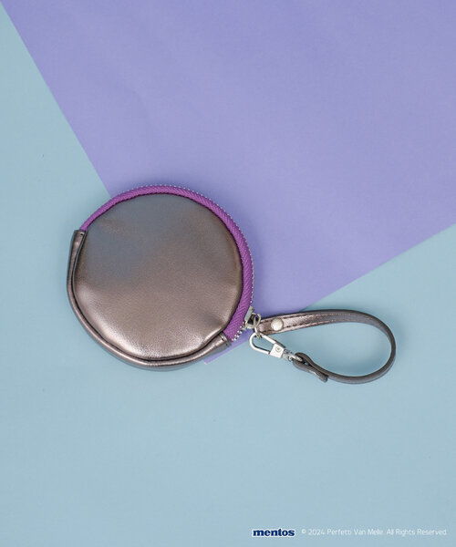 BIRTHDAY BAR(バースデイバー)の「【mentos メントス】メタリックレザーコインケース(財布・レディース・シルバー/シルバー系その他・0)」の12枚目の写真