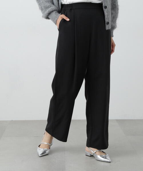 N.（N. Natural Beauty Basic）（エヌエヌナチュラルビューティーベーシック）の「◆ロングキャミ＆ワイドパンツセットアップ（セットアップ・レディース・ブラック/グレー系その他・MEDIUM）」の19枚目の写真