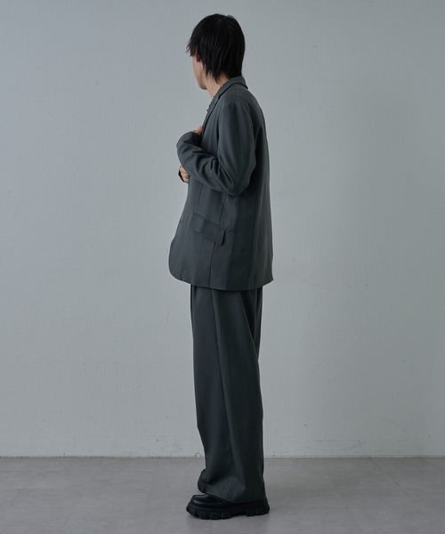 COLONY 2139（コロニートゥーワンスリーナイン）の「ウォッシャブルケアテーラードジャケット（テーラードジャケット・メンズ・グレー/ブラック・LARGE/MEDIUM）」の16枚目の写真