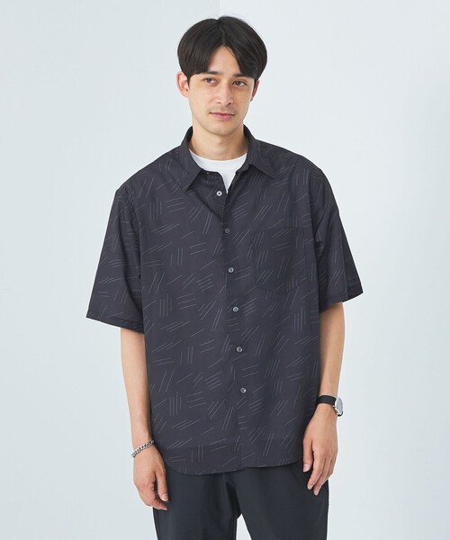 green label relaxing（グリーンレーベルリラクシング）の「LISA RYDELL ジャストルーズ シャツ（シャツ/ブラウス・メンズ・オレンジ/ダークグレー/ネイビー・L/M/S/XL）」の2枚目の写真