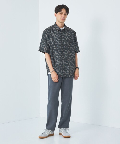 green label relaxing（グリーンレーベルリラクシング）の「LISA RYDELL ジャストルーズ シャツ（シャツ/ブラウス・メンズ・オレンジ/ダークグレー/ネイビー・L/M/S/XL）」の12枚目の写真