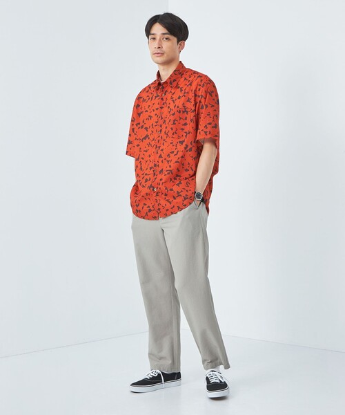 green label relaxing（グリーンレーベルリラクシング）の「LISA RYDELL ジャストルーズ シャツ（シャツ/ブラウス・メンズ・オレンジ/ダークグレー/ネイビー・L/M/S/XL）」の11枚目の写真