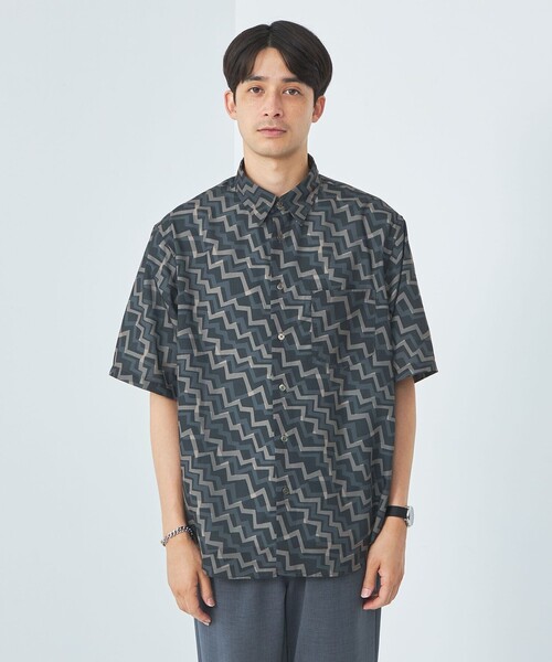 green label relaxing（グリーンレーベルリラクシング）の「LISA RYDELL ジャストルーズ シャツ（シャツ/ブラウス・メンズ・オレンジ/ダークグレー/ネイビー・L/M/S/XL）」の9枚目の写真