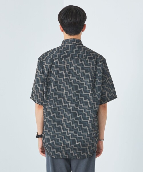 green label relaxing（グリーンレーベルリラクシング）の「LISA RYDELL ジャストルーズ シャツ（シャツ/ブラウス・メンズ・オレンジ/ダークグレー/ネイビー・L/M/S/XL）」の7枚目の写真