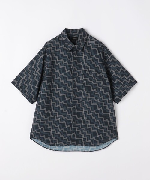 green label relaxing（グリーンレーベルリラクシング）の「LISA RYDELL ジャストルーズ シャツ（シャツ/ブラウス・メンズ・オレンジ/ダークグレー/ネイビー・L/M/S/XL）」の6枚目の写真