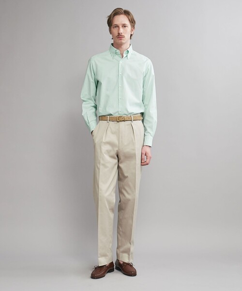 SOVEREIGN(ソブリン)の「<SOVEREIGN> オックスフォード ボタンダウンシャツ(シャツ/ブラウス・メンズ・ターコイズブルー/ライム・S/M)」の16枚目の写真