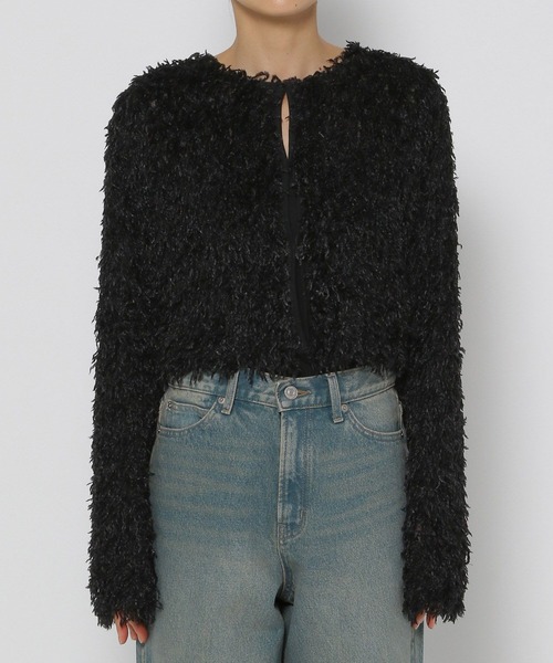 セール】フェザー2WAYカーディガン 136581（カーディガン/ボレロ