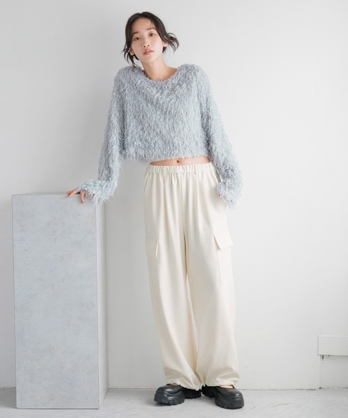 セール】フェザー2WAYカーディガン 136581（カーディガン/ボレロ