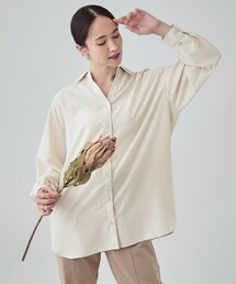 DRESKIP | 【無理せずキレイ】私の魅力を引きだす バックレースアップブラウス(シャツ/ブラウス)