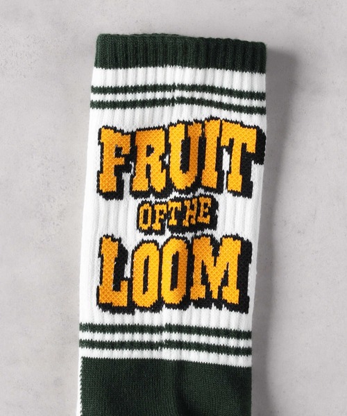 Right-on(ライトオン)の「【FRUIT OF THE LOOM】3足セット ロゴソックス(ソックス/靴下・キッズ・ホワイト×イエロー・21cm~23cm/23cm~25cm)」の3枚目の写真