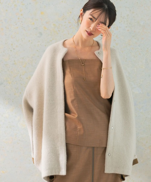 URBAN RESEARCH ROSSO WOMEN（アーバンリサーチ　ロッソ）の「キャミソールベアビスチェ（キャミソール・レディース・チェック/ブラウン・FREE）」の7枚目の写真