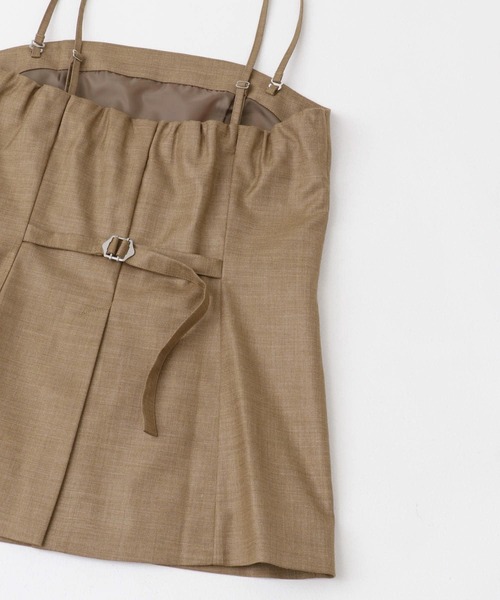 URBAN RESEARCH ROSSO WOMEN（アーバンリサーチ　ロッソ）の「キャミソールベアビスチェ（キャミソール・レディース・チェック/ブラウン・FREE）」の21枚目の写真