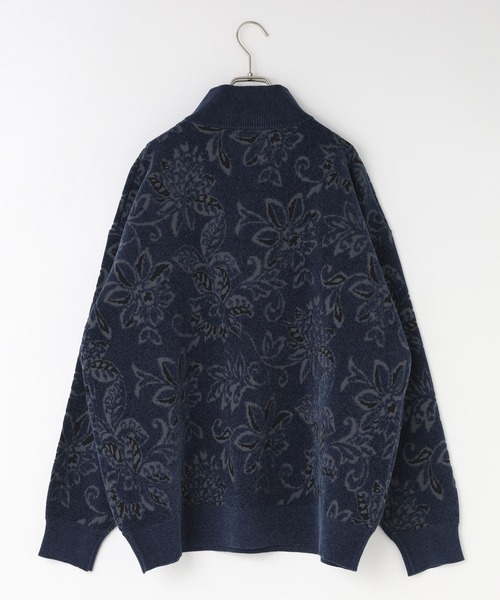 LOWRYS FARM(ローリーズファーム)の「モールジャガードハーフZIP 132985(ニット/セーター・メンズ・グレー/ネイビー・MEDIUM/LARGE)」の16枚目の写真