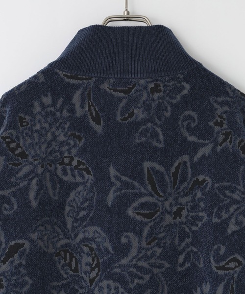 LOWRYS FARM(ローリーズファーム)の「モールジャガードハーフZIP 132985(ニット/セーター・メンズ・グレー/ネイビー・MEDIUM/LARGE)」の17枚目の写真
