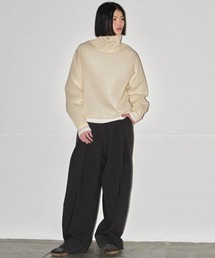 トップス TODAYFUL Sheer Drawstring Pullover BLACK TODAYFUL（トゥデイフル）の「Sheer Drawstring Pullover（T