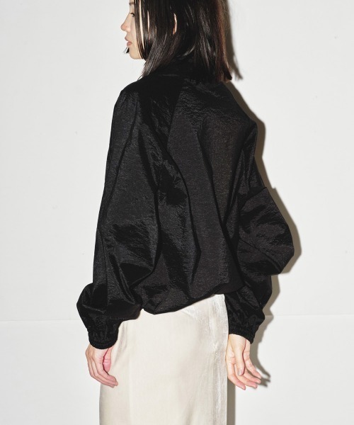 TODAYFUL(トゥデイフル)の「Sheer Drawstring Pullover(Tシャツ/カットソー・レディース・アイボリー/ブラック・FREE)」の13枚目の写真