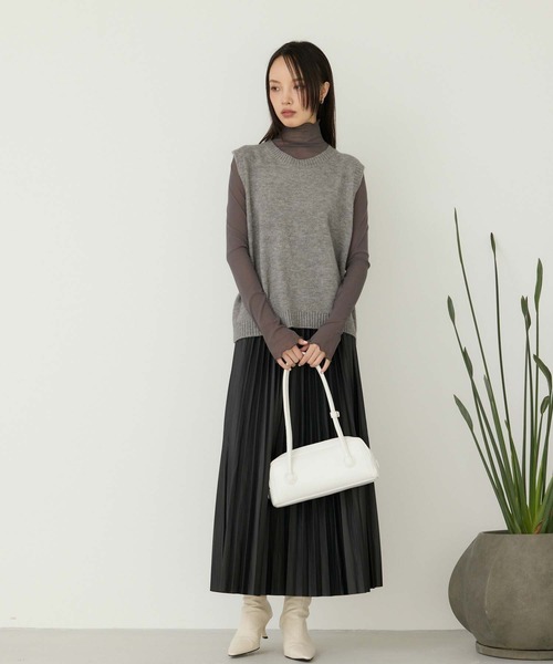 ARCHIVIO クルーネックニットベスト 新品タグ付き　38 完売品 UNISEX】チルデンニット ベスト / J.PRESS YORK STREET