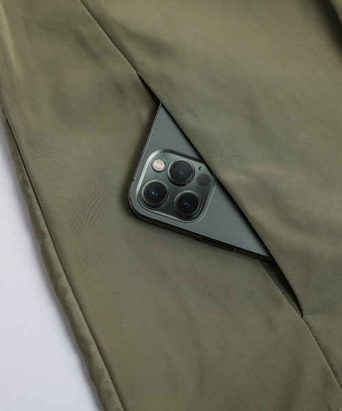 La-gemme（ラジェム）の「ノーカラーブルゾン（ブルゾン・レディース・ブラック/ベージュ/カーキ・フリー）」の11枚目の写真