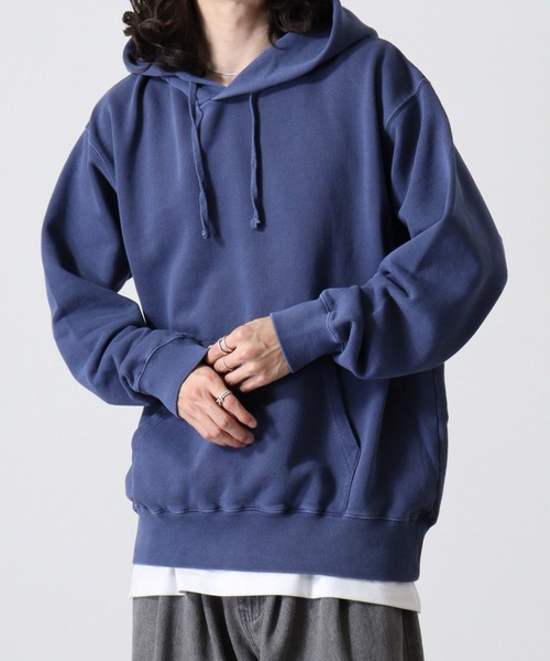 セール】CROSS&STITCH ﾋﾟｸﾞﾒﾝﾄP/Oﾊﾟｰｶｰ（パーカー）｜CROSS & STITCH