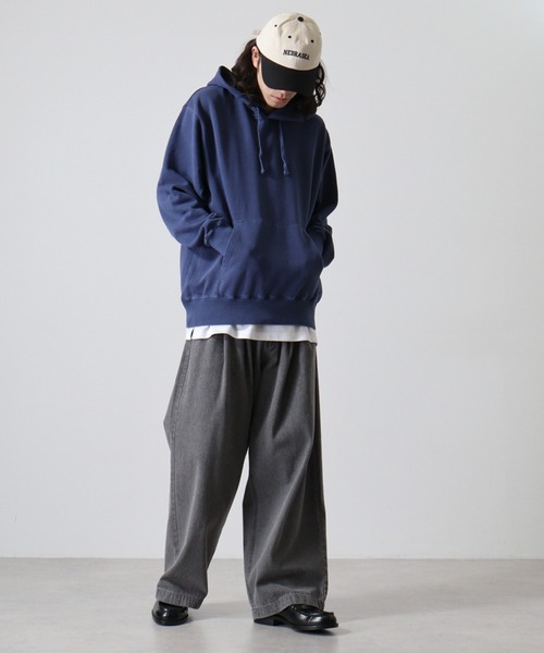 セール】CROSS&STITCH ﾋﾟｸﾞﾒﾝﾄP/Oﾊﾟｰｶｰ（パーカー）｜CROSS & STITCH