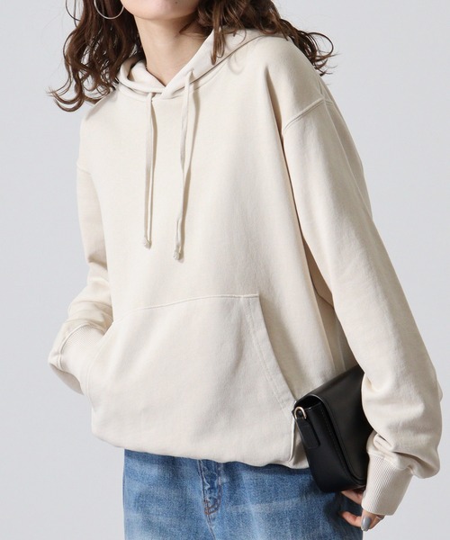 CROSS & STITCH（クロスステッチ）の「CROSS&STITCH ﾋﾟｸﾞﾒﾝﾄP/Oﾊﾟｰｶｰ（パーカー・メンズ・ブラック/ナチュラル/ネイビー・M/L/XL/XXL）」の17枚目の写真