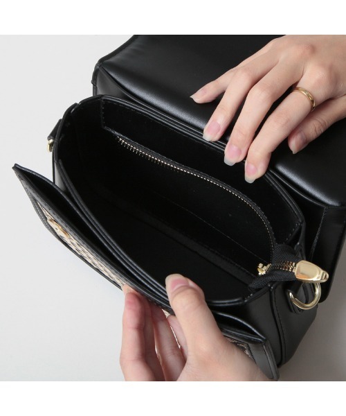 Julia Boutique（ジュリアブティック）の「千鳥柄ショルダーバッグ（ショルダーバッグ・レディース・ブラック・ONE）」の14枚目の写真