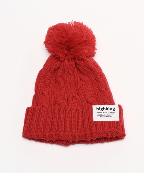highking（ハイキング）の「pygmy　cap（ニットキャップ/ビーニー・キッズ・ネイビー/マスタード/レッド・ﾌﾘ-）」の3枚目の写真