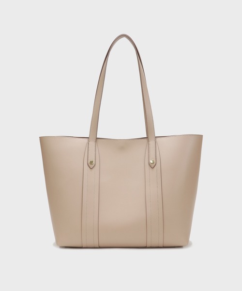 Bermosa(ベルモサ)の「【軽量】 A4収納可 ロングハンドル ビジネストート(トートバッグ・レディース・ブラック/ブラウン系その他/ベージュ/グリーン・FREE)」の7枚目の写真