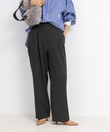 NOLLEY’S | ウォッシャブル裏起毛イージーワイドパンツ(その他パンツ)