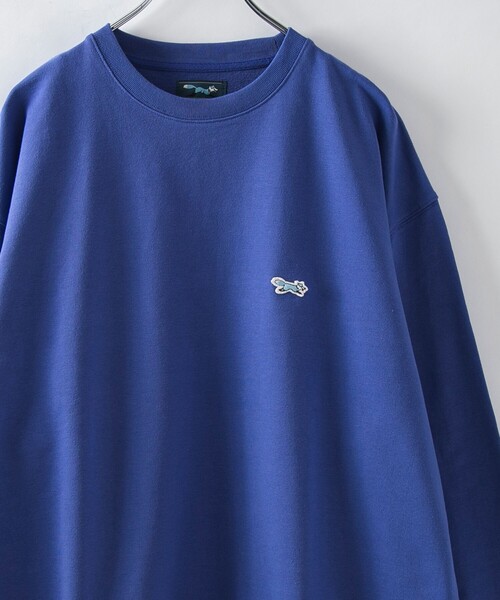 PENNEYS(ぺニーズ)の「Penneys(ぺニーズ)別注クリアコットンクルーネックスウェット(スウェット・メンズ・ライトグレー/コバルトブルー/ネイビー・S/M/L/XL)」の3枚目の写真