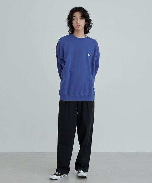 PENNEYS(ぺニーズ)の「Penneys(ぺニーズ)別注クリアコットンクルーネックスウェット(スウェット・メンズ・ライトグレー/コバルトブルー/ネイビー・S/M/L/XL)」の17枚目の写真