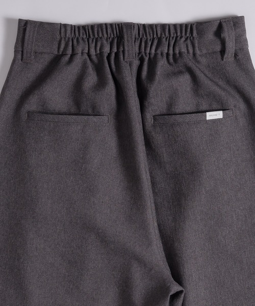 MUHET(ミュエータ)の「ワイドスラックスパンツ(スラックス・レディース・チャコールグレー/ブラウン・SMALL/MEDIUM/LARGE/X-LARGE)」の6枚目の写真
